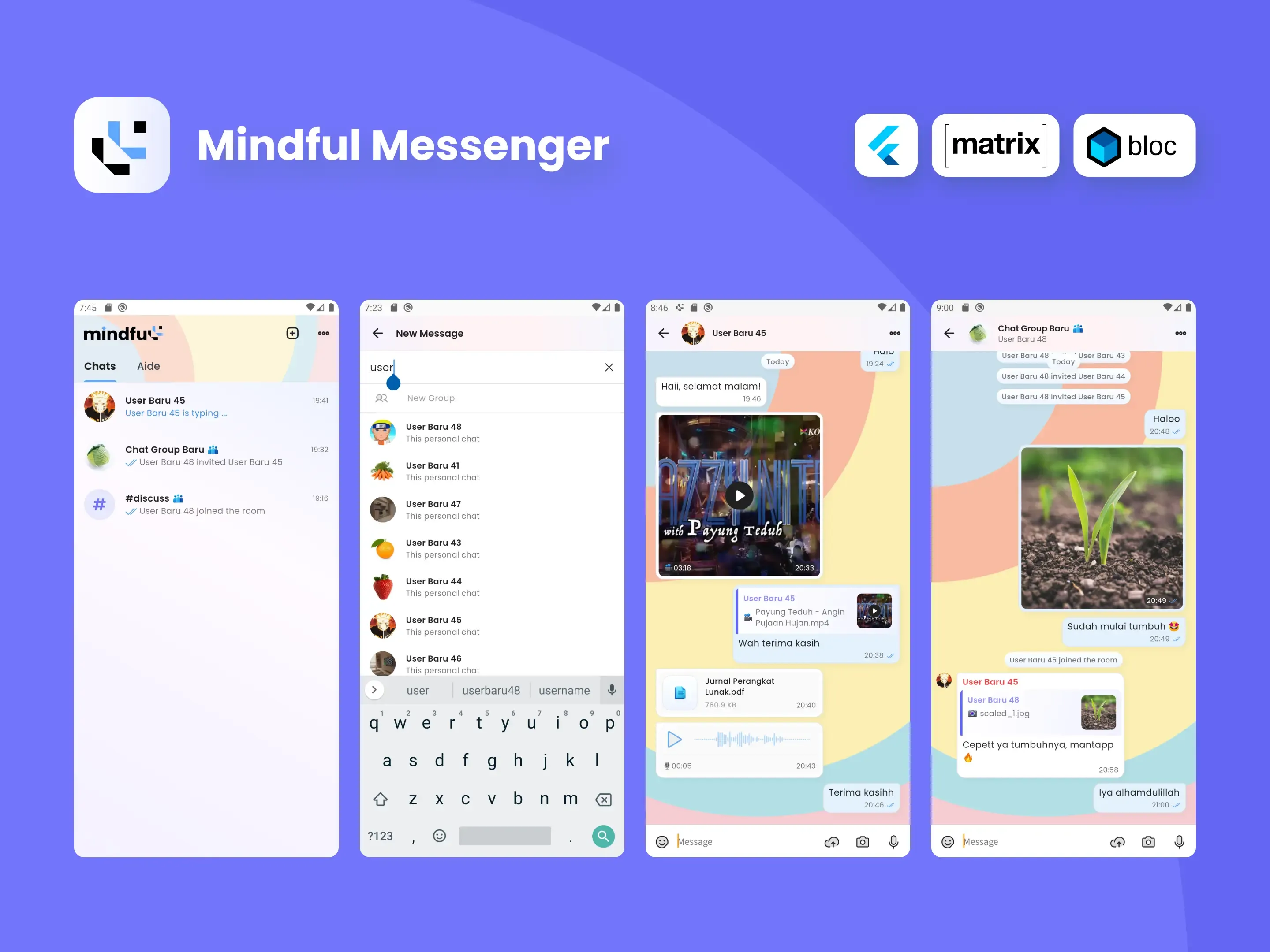 Mindful Messenger - Chat Details